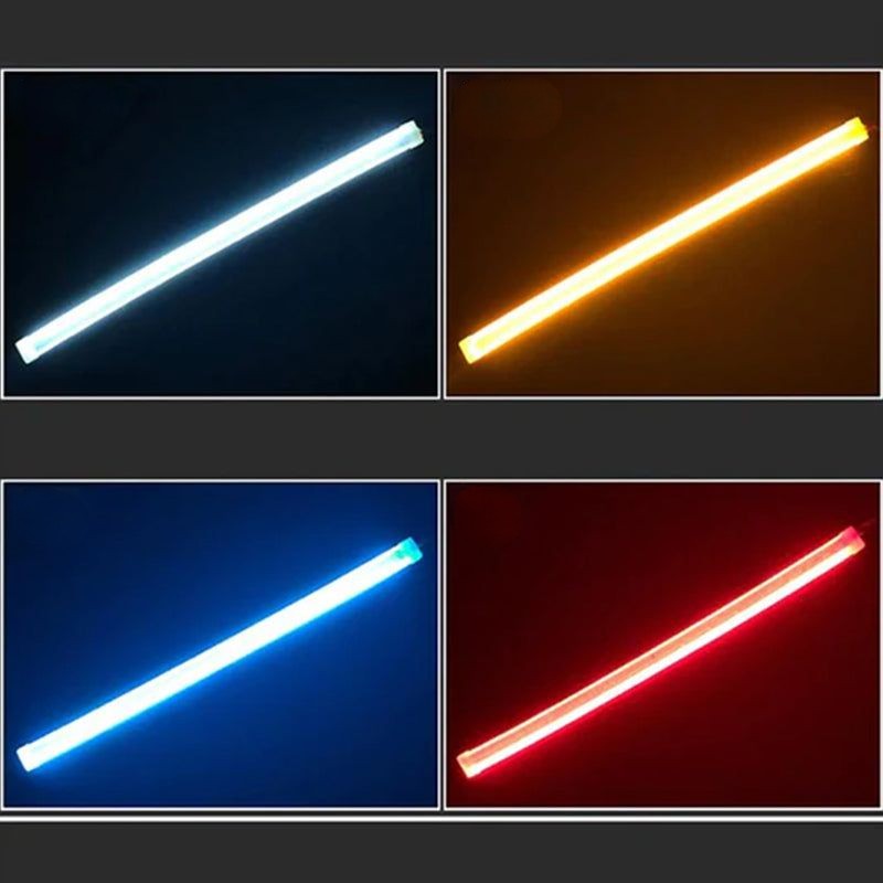 Fluorescerende Blinklys til Bil – LED Strip