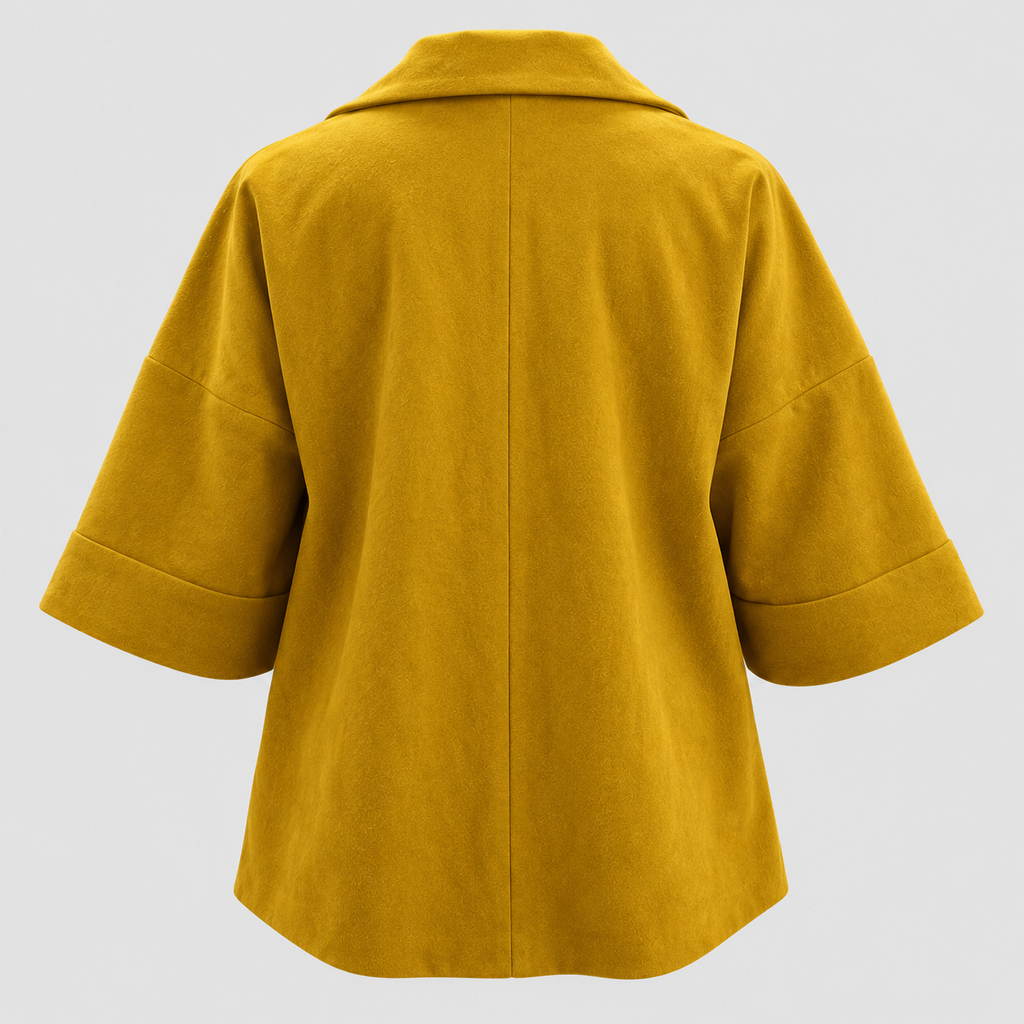 Åben Cardigan til Damer - Ruskindslook, Otte Farver