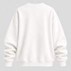 Halloween Sweatshirt med Rund Hals - Græskarprint på Brystet