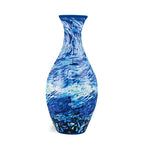 3D Puzzle Vase – EcoBloom, Dekorativ Blomstervase med Aftagelig Vandbeholder
