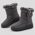 Pelsforede Sneboots til Damer - Slip-On med Grebssål
