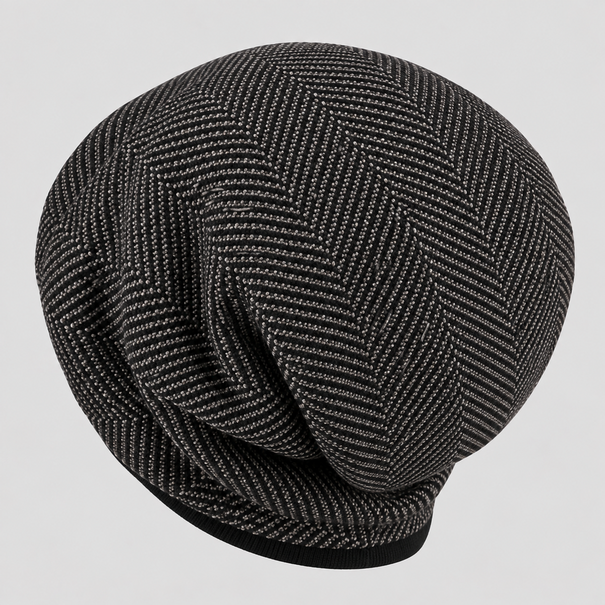 Unisex Fleecefor Hue – Slouchy Strikket Vinterhue