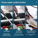 360Tap | Universal taphoved – 3-mode spray, 360° rotation, metal