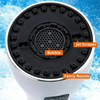 360Tap | Universal taphoved – 3-mode spray, 360° rotation, metal