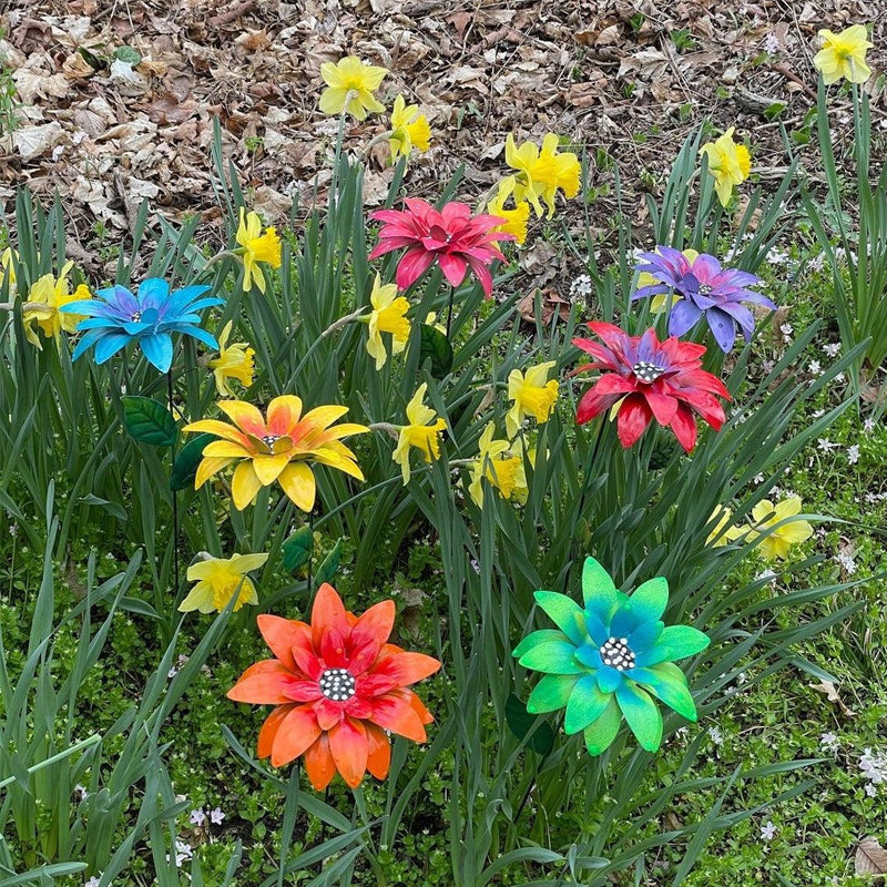 Blomsterhavedekoration i Metal – Udendørs