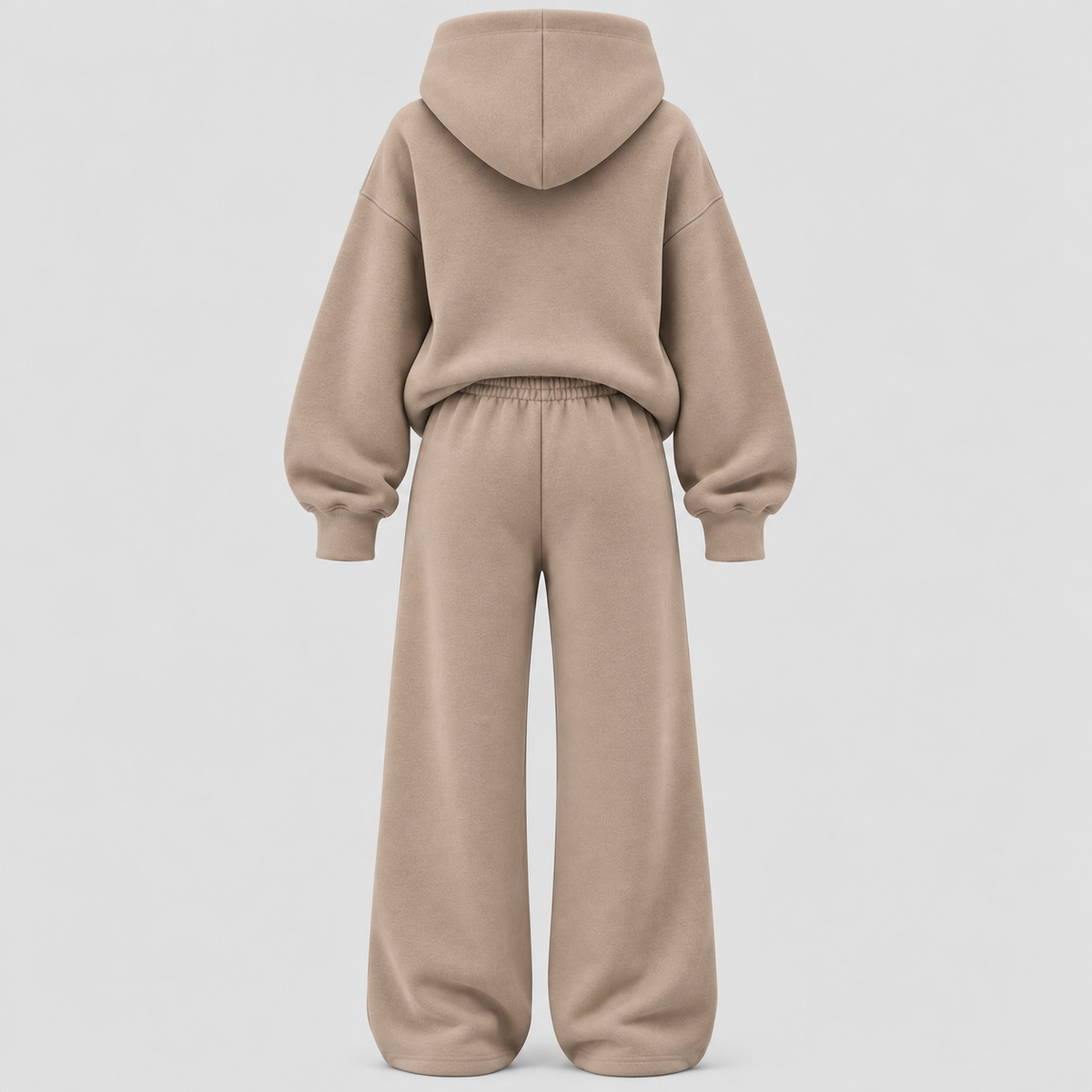 Dame Cropped Hættesæt – Matchende Loungewear Todelt