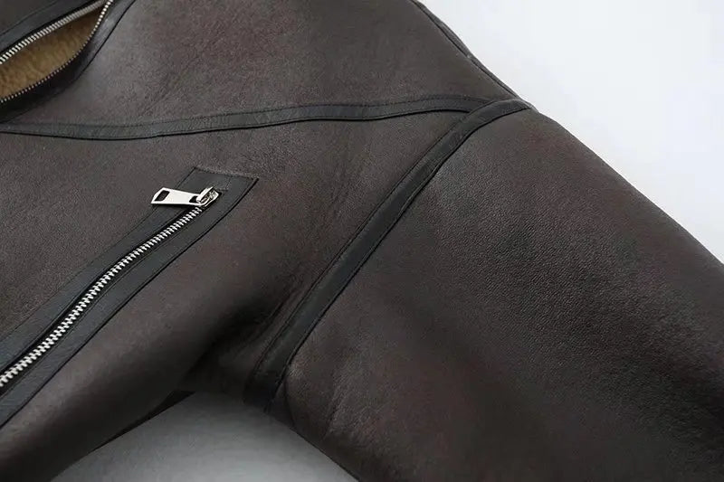 Frakke – med bælte – til udendørs brug