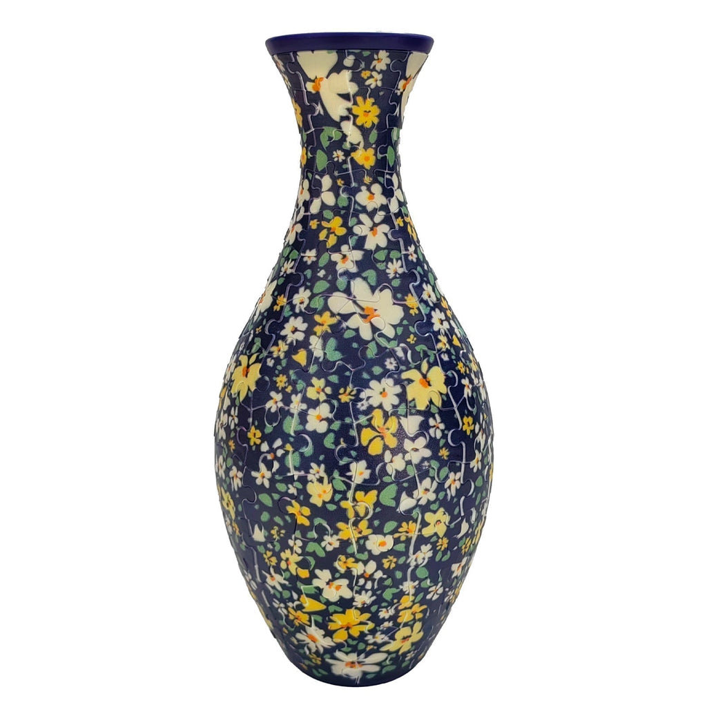 3D Puzzle Vase – EcoBloom, Dekorativ Blomstervase med Aftagelig Vandbeholder