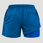 Herre 2-i-1 Badeshorts – Mesh For med Refleksdetalje