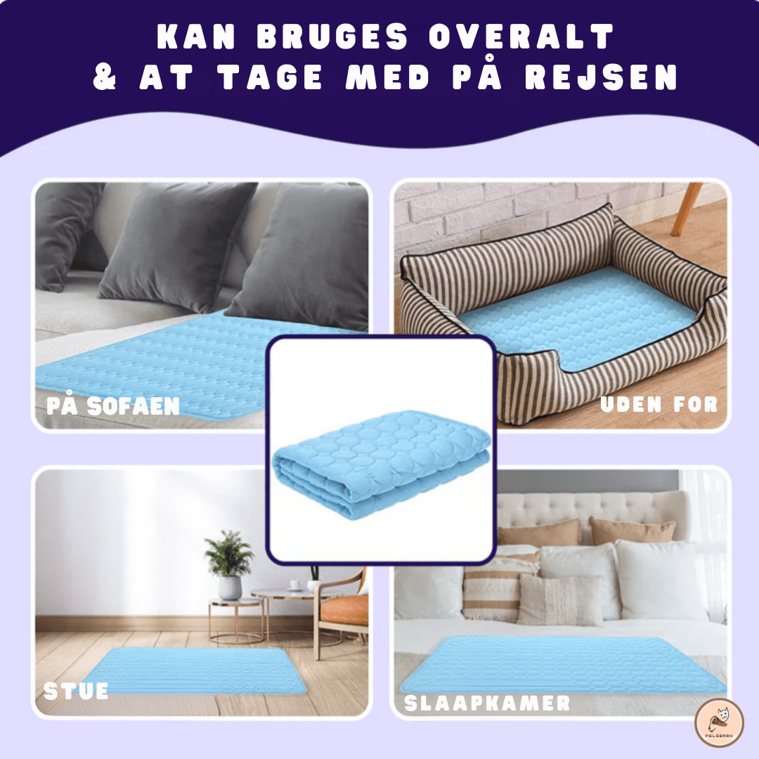 Kølemåtte til hunde til indendørs brug