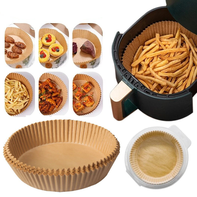 Airfryer rengøringssæt – 50 stk engangsindsatser