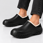 Vandtætte Slip-On Sko til Herrer - Fleeceforet, Kraftig Skridsikker Sål