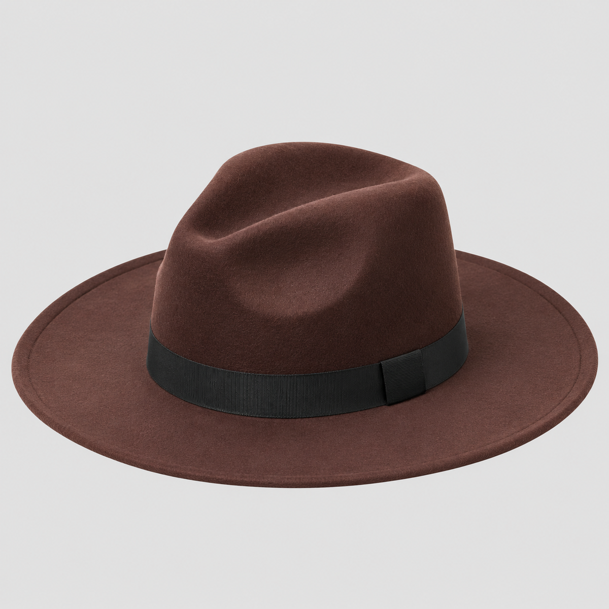 Uldfedora til Damer - Bredskygget Vintagehat