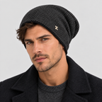 Unisex Fleecefor Hue – Slouchy Strikket Vinterhue