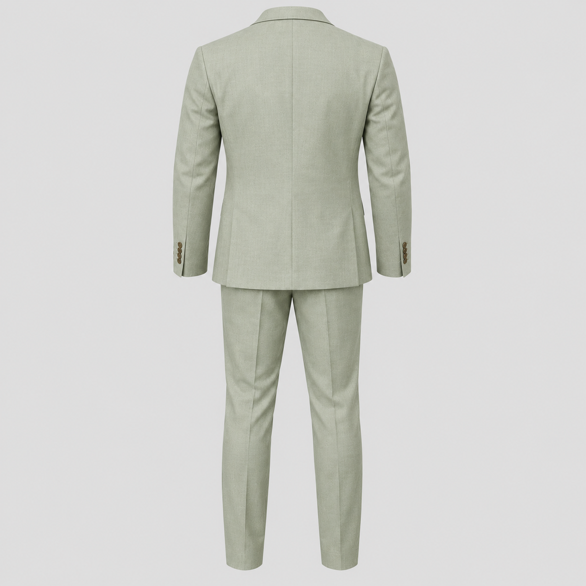 Herre Slim Fit Todelt Jakkesæt – Blazer og Bukser