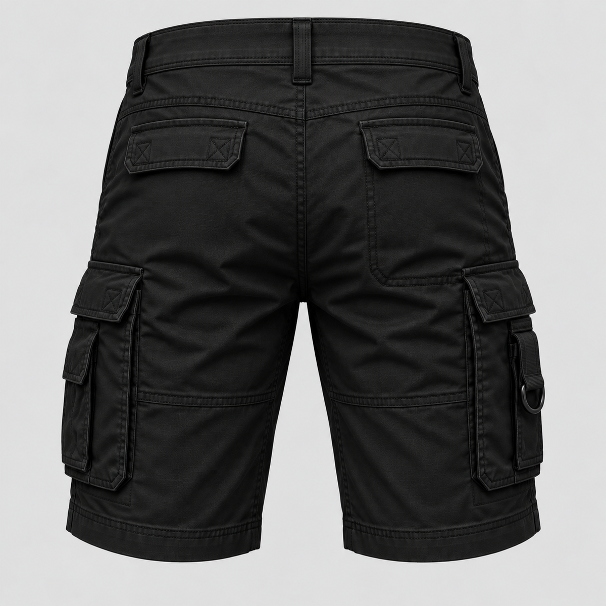 Herre Cargoshorts – Afslappet Pasform Bomuld Multi-lomme