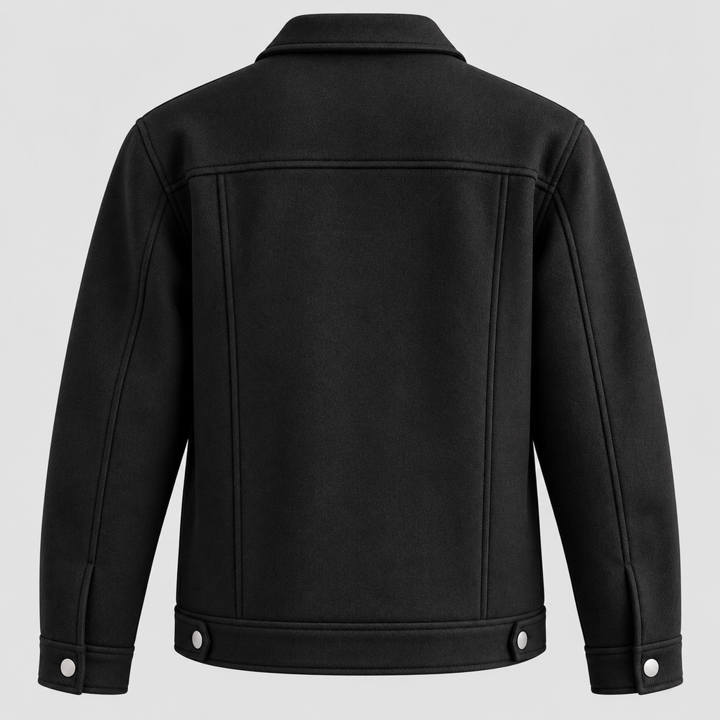 Overshirt til Herrer - Brystlommer med Klap, Knaplukning
