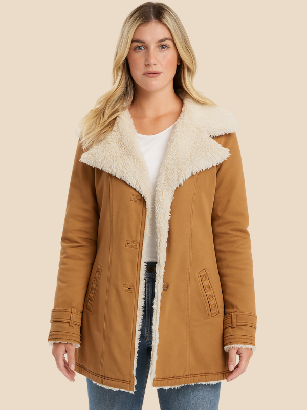 Foret Jakke til Kvinder – Fleece & Bomuldsblend