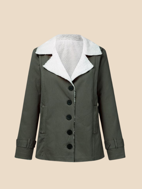 Foret Jakke til Kvinder – Fleece & Bomuldsblend