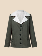 Foret Jakke til Kvinder – Fleece & Bomuldsblend