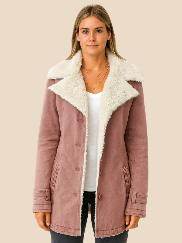 Foret Jakke til Kvinder – Fleece & Bomuldsblend