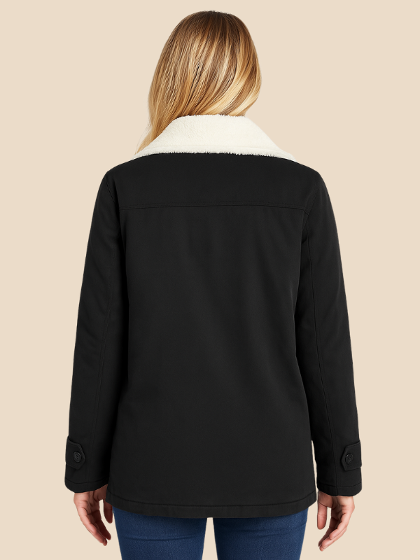 Foret Jakke til Kvinder – Fleece & Bomuldsblend