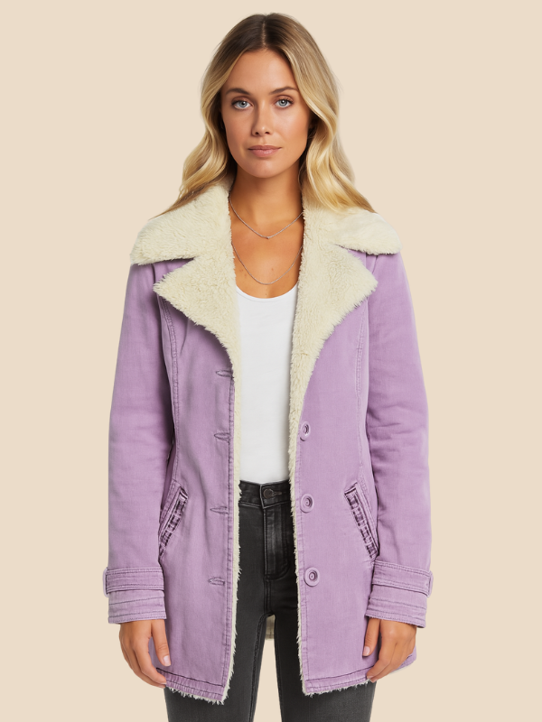 Foret Jakke til Kvinder – Fleece & Bomuldsblend