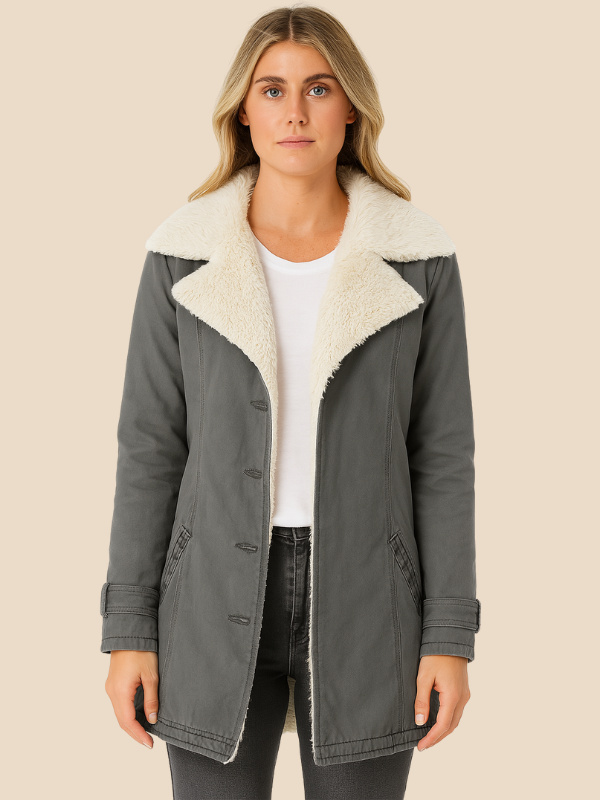 Foret Jakke til Kvinder – Fleece & Bomuldsblend