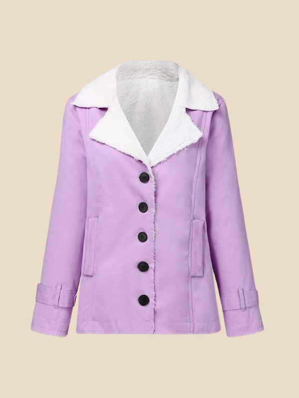Foret Jakke til Kvinder – Fleece & Bomuldsblend