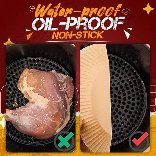 Airfryer rengøringssæt – 50 stk engangsindsatser