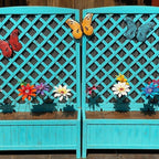 Blomsterhavedekoration i Metal – Udendørs