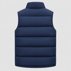 Herre Hætte Puffer Vest – Ærmeløs Quiltet Bodywarmer