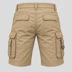 Herre Cargoshorts – Afslappet Pasform Bomuld Multi-lomme