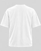 T-Shirt med Rosenprint til Herrer - Oversized Pasform, Rund Hals