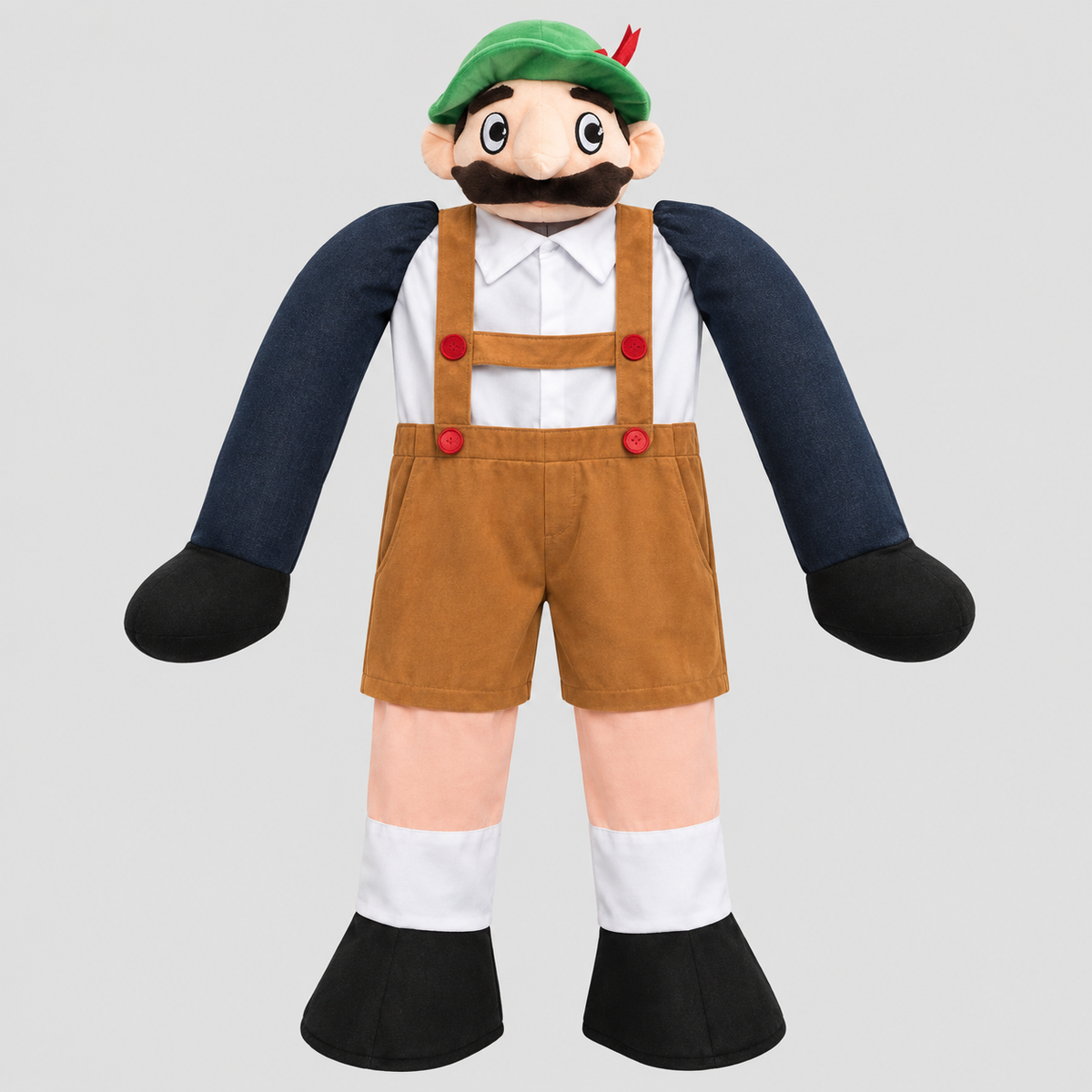Bayersk Piggyback-Kostume - Ride-On Illusion til Oktoberfest