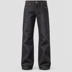 Straight Leg Jeans til Herrer - Mørk Indigo Denim, Fem Lommer