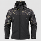 Taktisk Softshell-Jakke til Herrer - Vandafvisende, Med Hætte