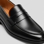 Herre Læderloafers – Slip-On Penny Loafer Stil
