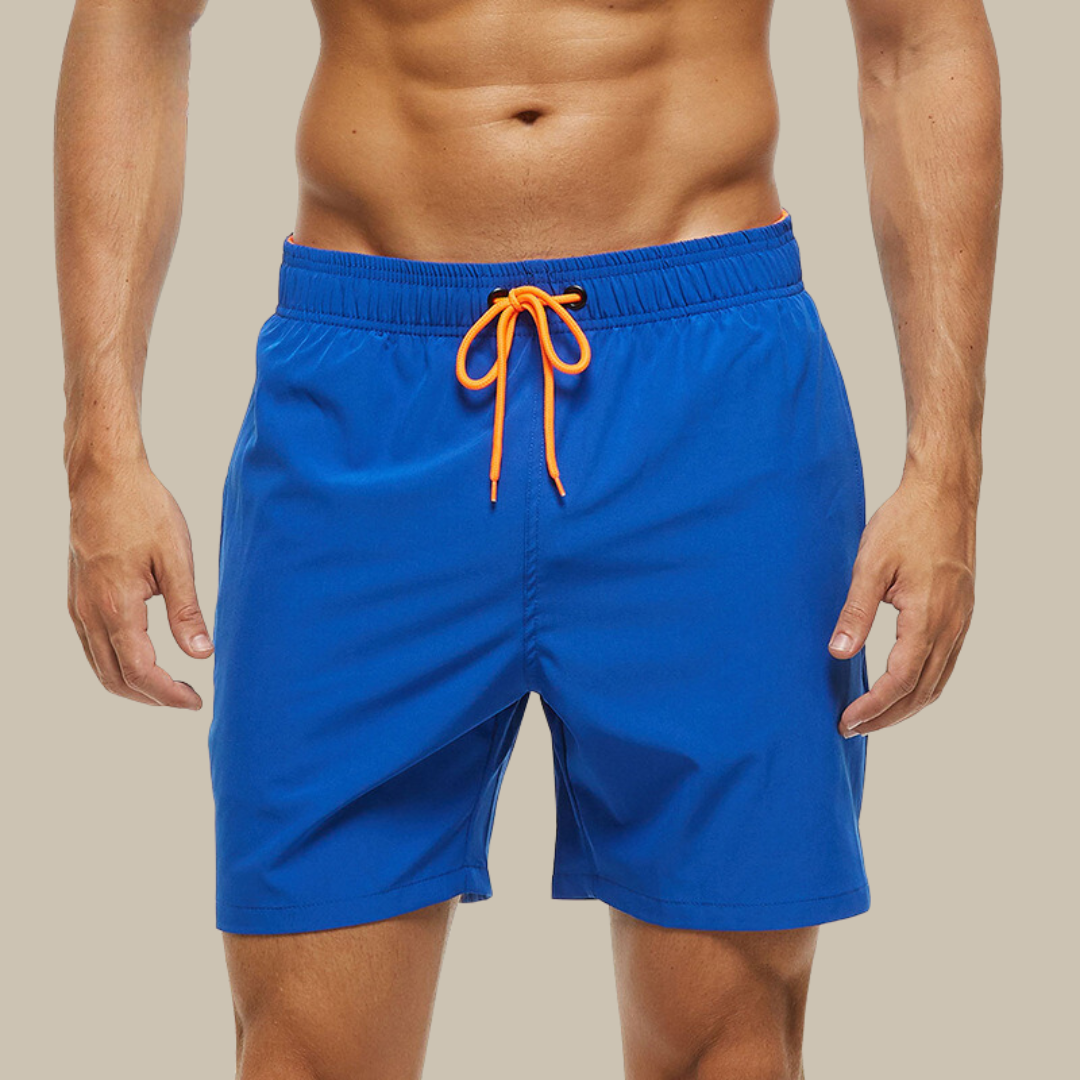 Badeshorts til mænd – hurtigtørrende – til svømning