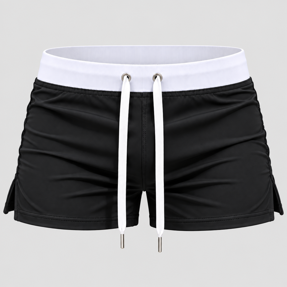 Herre Hurtigttørrende Badeshorts – Snøretalje Badebukser