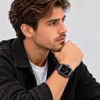 Robust Smartwatch - Ottekantet Kasse, iOS- og Android-Kompatibel