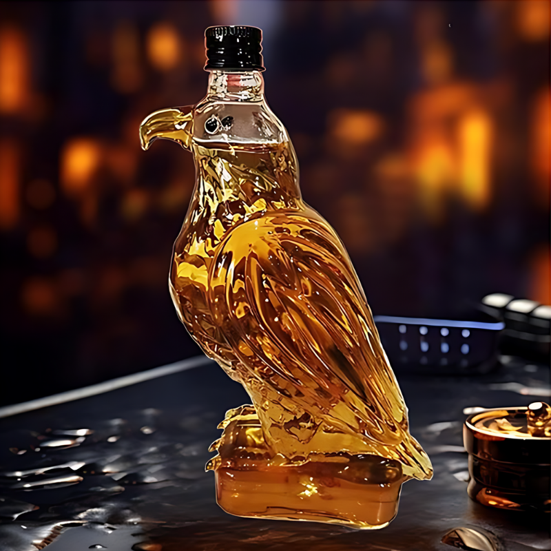 AnimalBottle – Dyrformet Glas Drikkeflaske