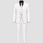Herre Slim Fit Todelt Jakkesæt – Notch Revers Blazer