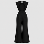 Formstøbt Jumpsuit til Damer - Ærmeløs med Drapering ved Taljen