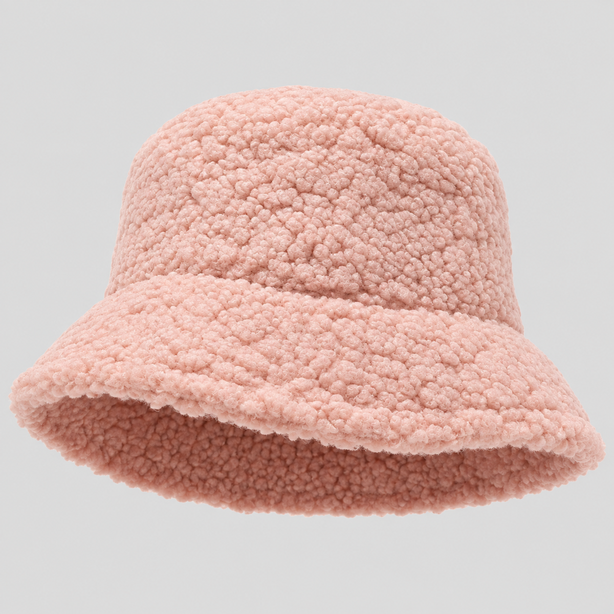Teddy Fiskerhat - Tekstureret Lammeuldshat i Seks Farver