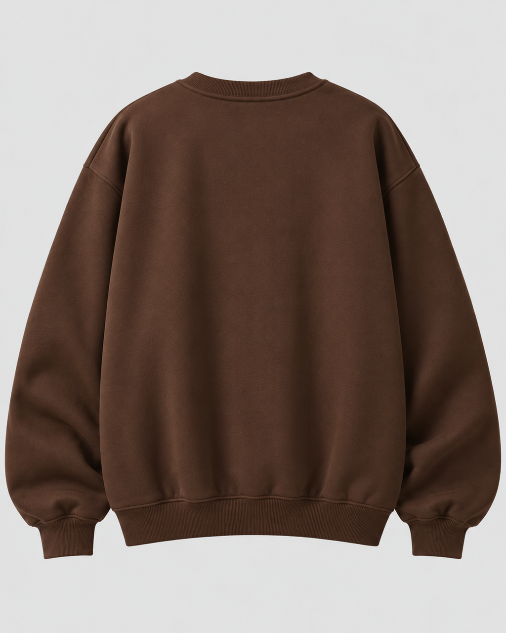 Sweatshirt med Slogan til Damer - COFFEE WEATHER Print, Rund Hals