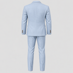 Herre Slim Fit Todelt Jakkesæt – Blazer og Bukser