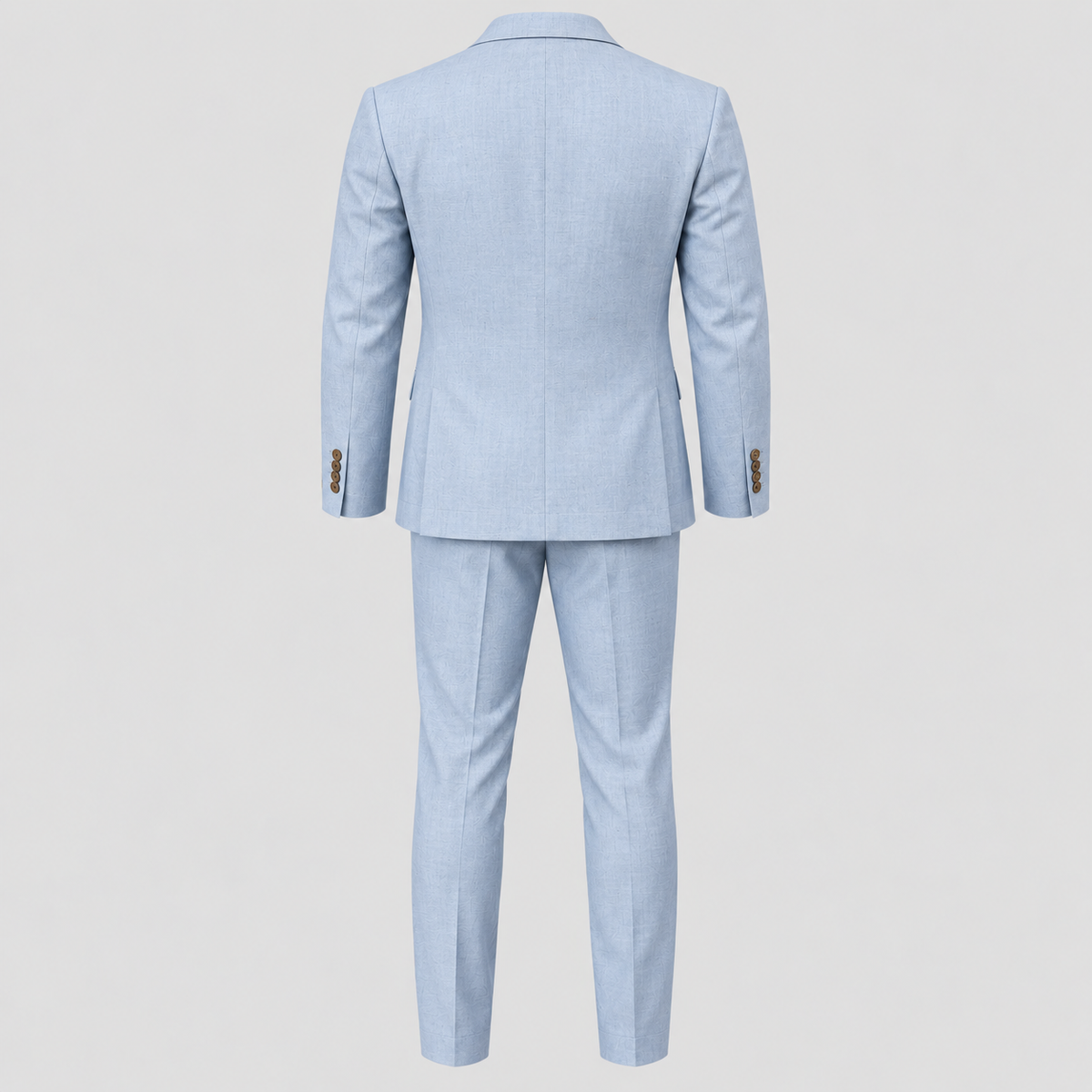 Herre Slim Fit Todelt Jakkesæt – Blazer og Bukser