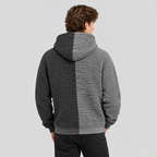 Halloween Græskar-Hoodie til Herrer - Print med Uhyggeligt Ansigt