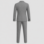 Herre Slim Fit Todelt Jakkesæt – Notch Revers Enkeltknap